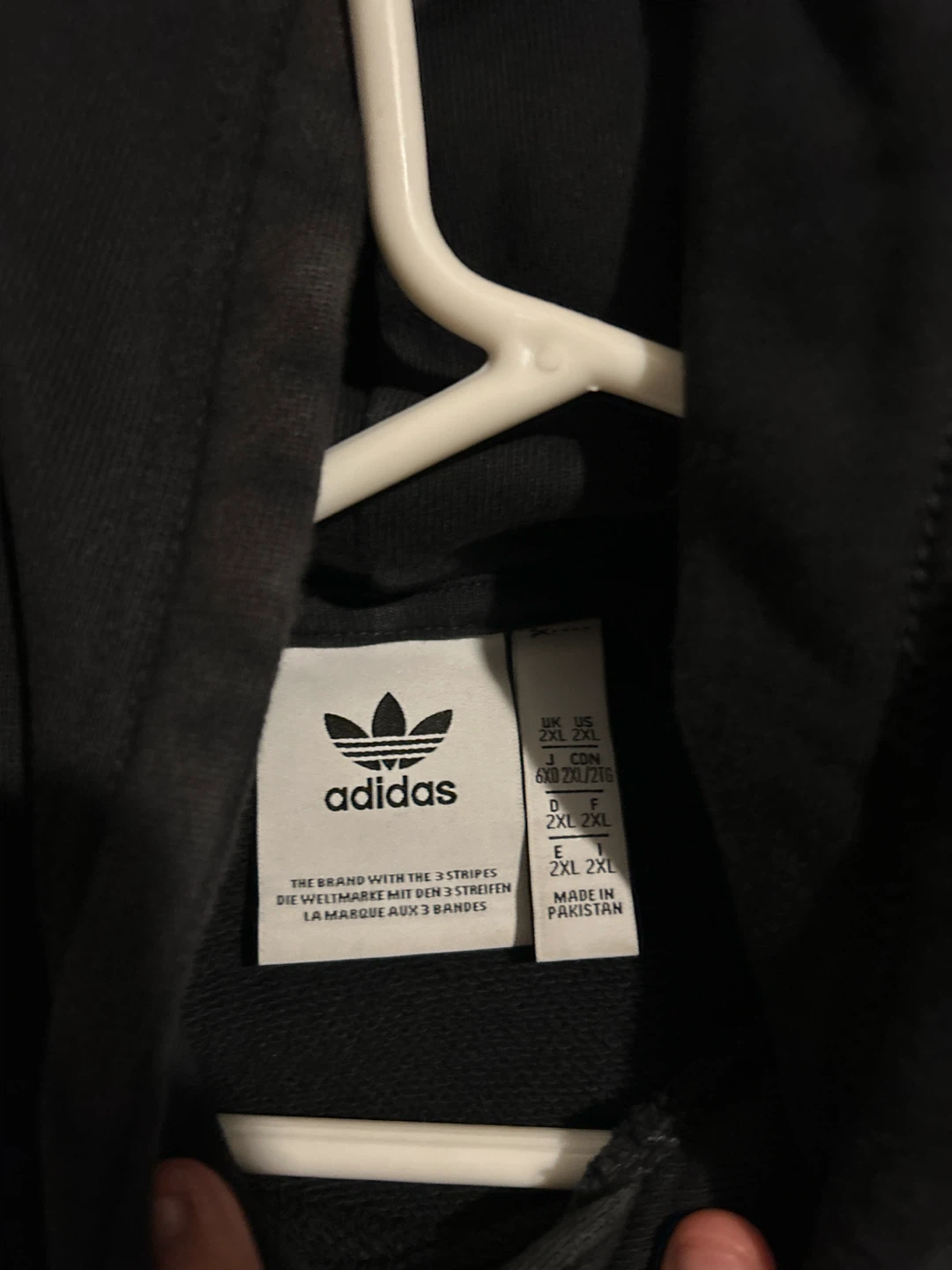 Adidas Trefoil Hoodie - Black - 2XL - photo 2