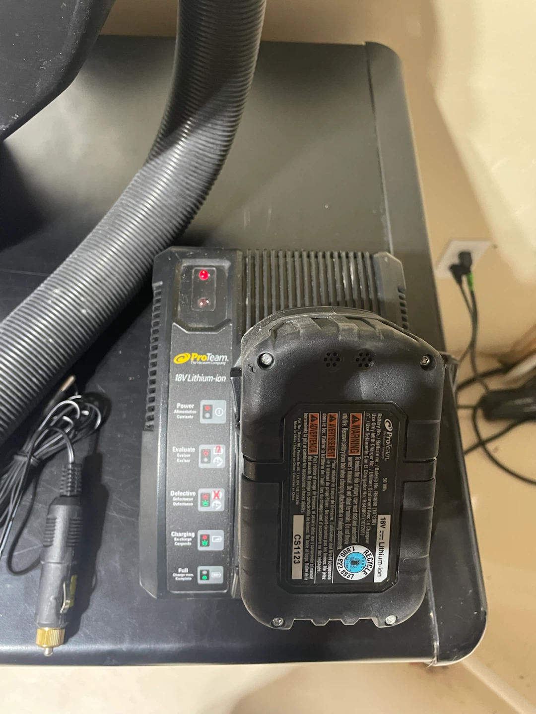 ProTeam ProGuard 11 Cordless Wet/Dry Vacuum - photo 3