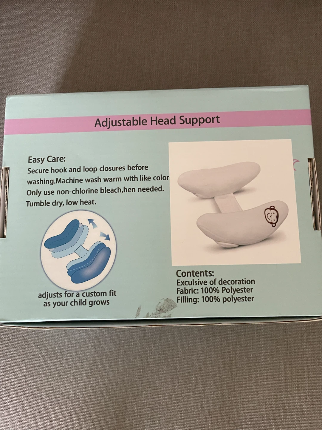 Adjustable Head Support for Newborn to Toddler - photo 3