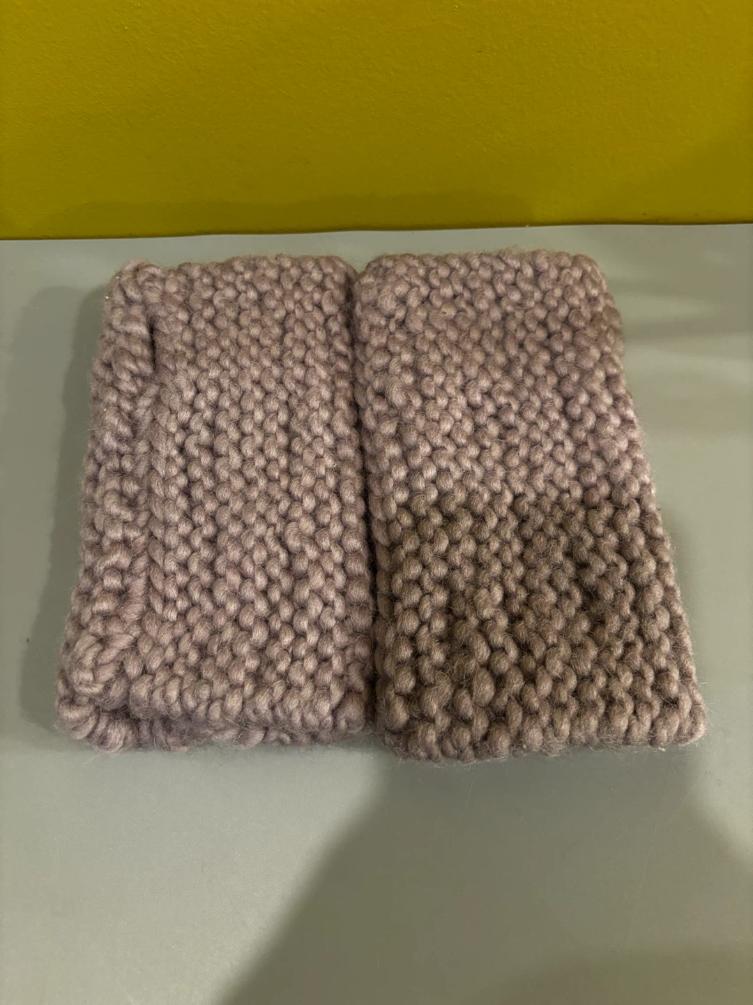 Chunky Knit wrist warmer - photo 2