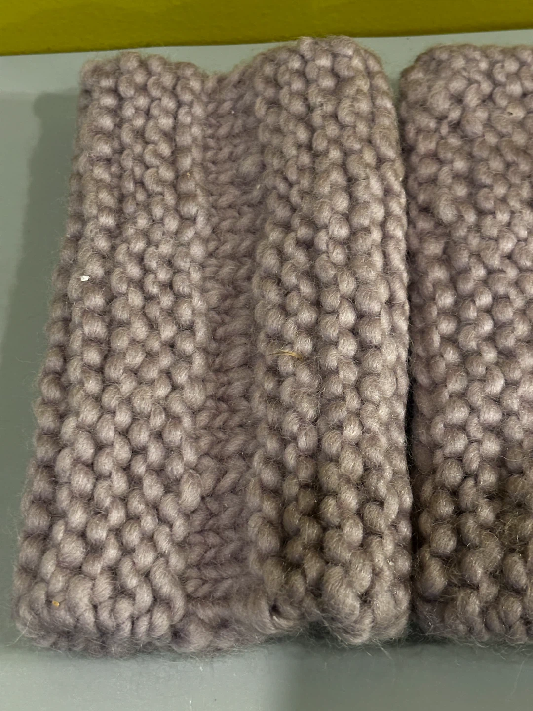 Chunky Knit wrist warmer - photo 3