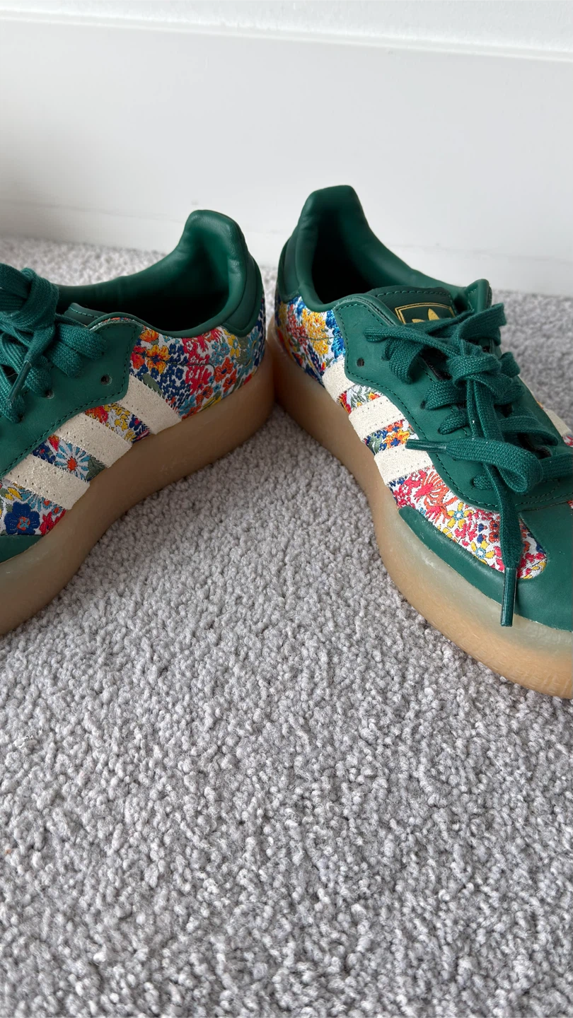 Adidas Samba Floral Platform Sneakers - photo 2