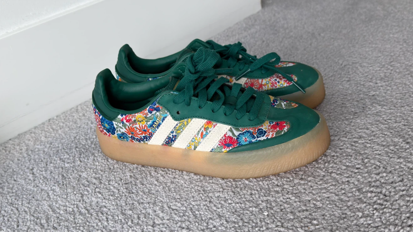 Adidas Samba Floral Platform Sneakers - photo 4