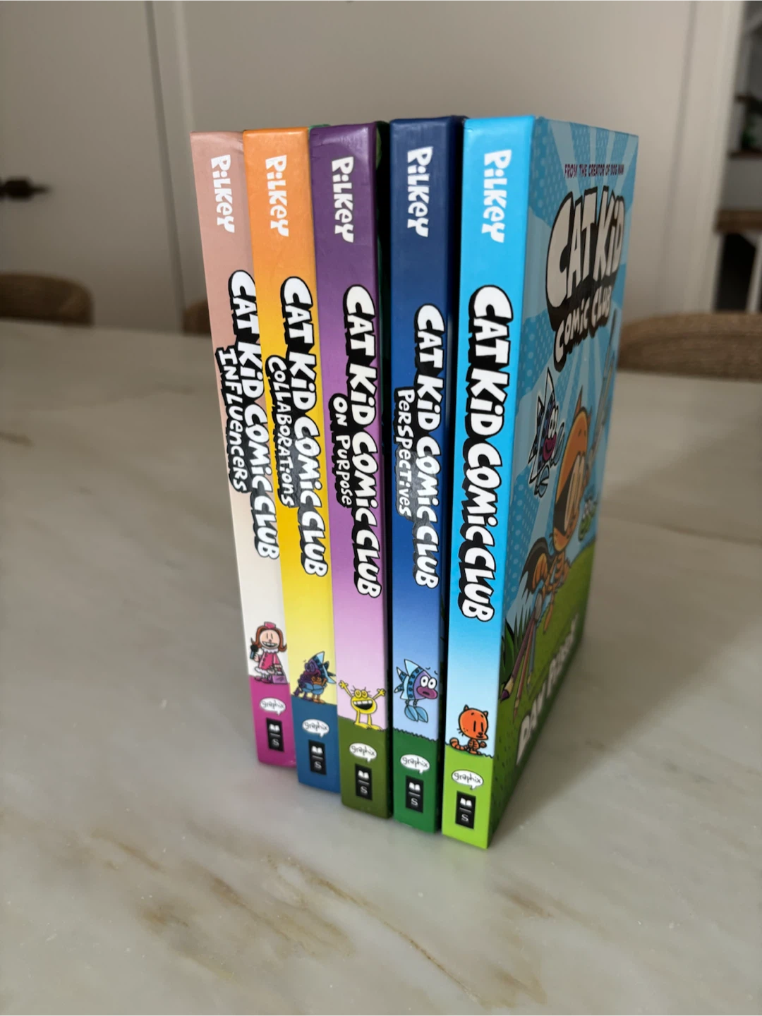 Set of Cat Kid books