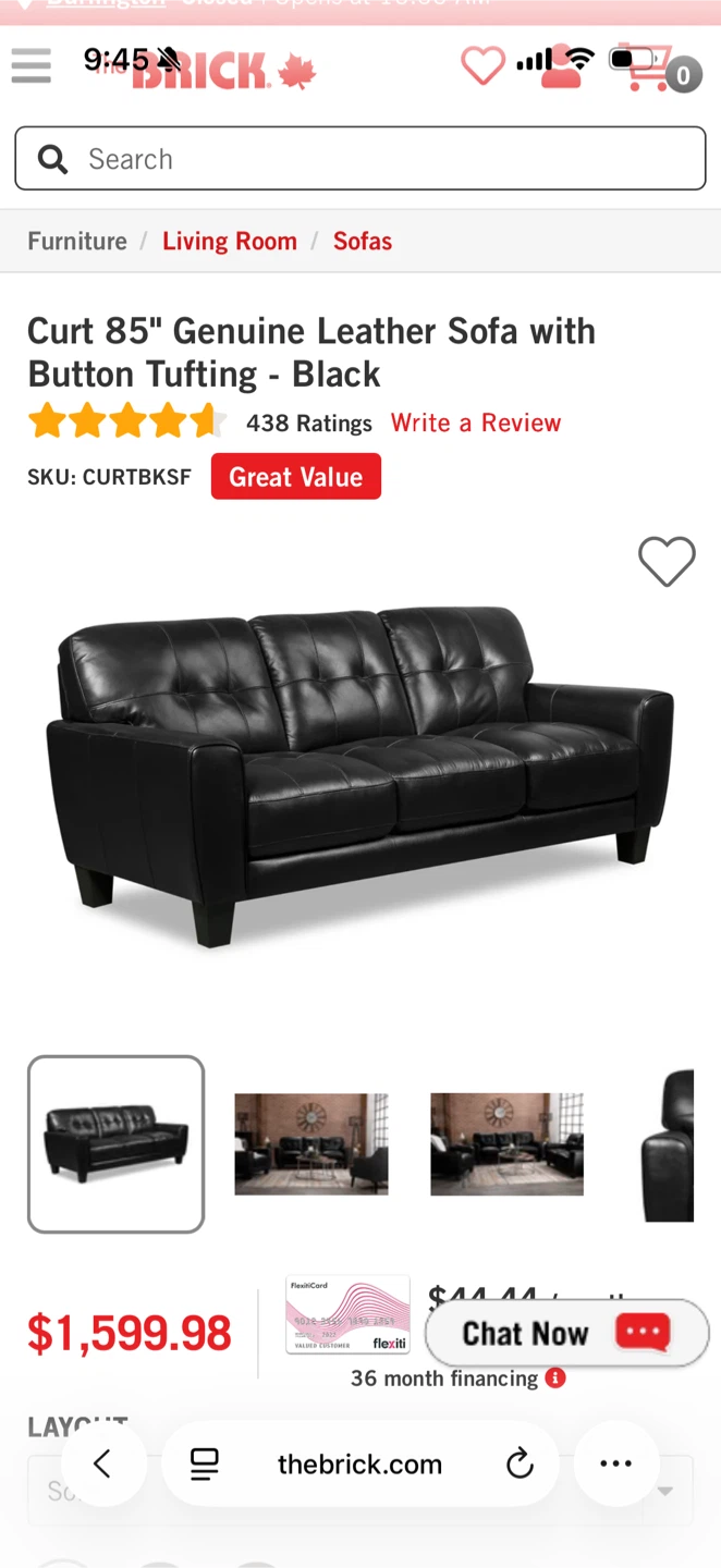 3 seater sofa Bricks - photo 3
