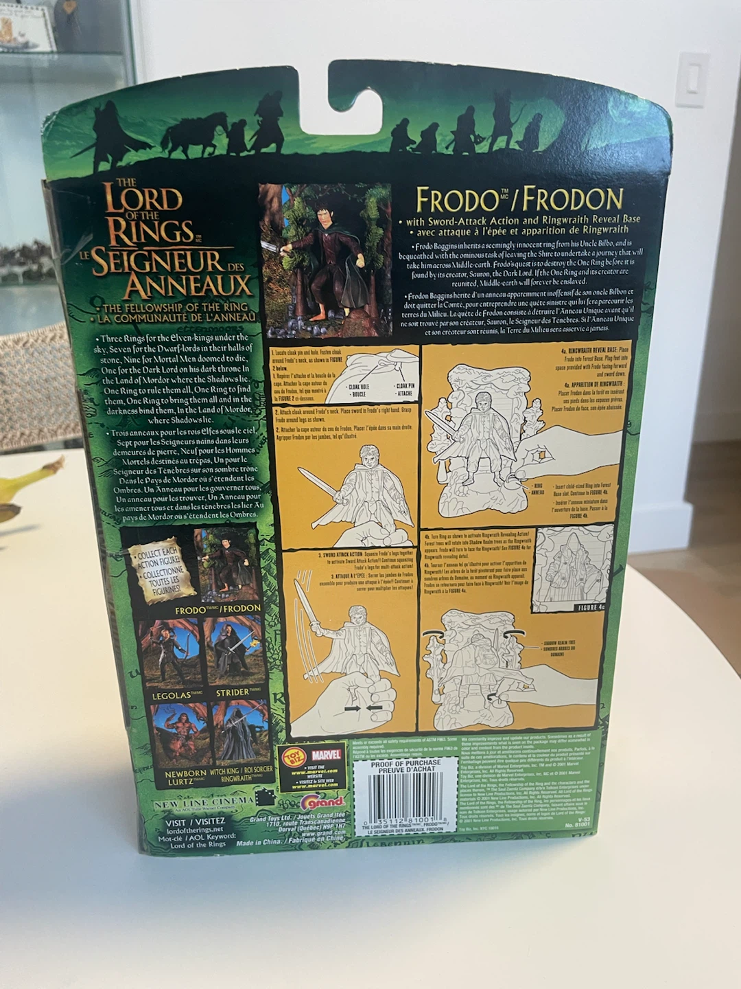 The Lord of the Rings Frodo Action Figure - photo 2