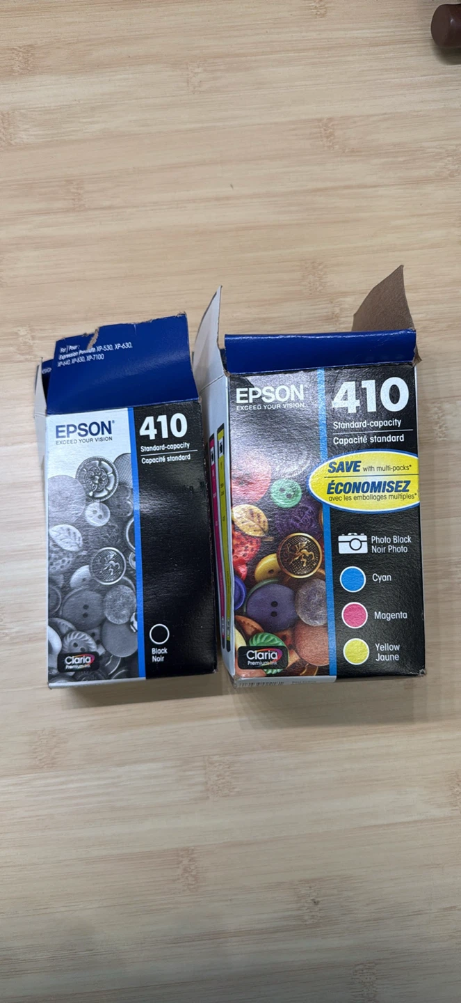 Epson 410 Standard-Capacity Ink Cartridges