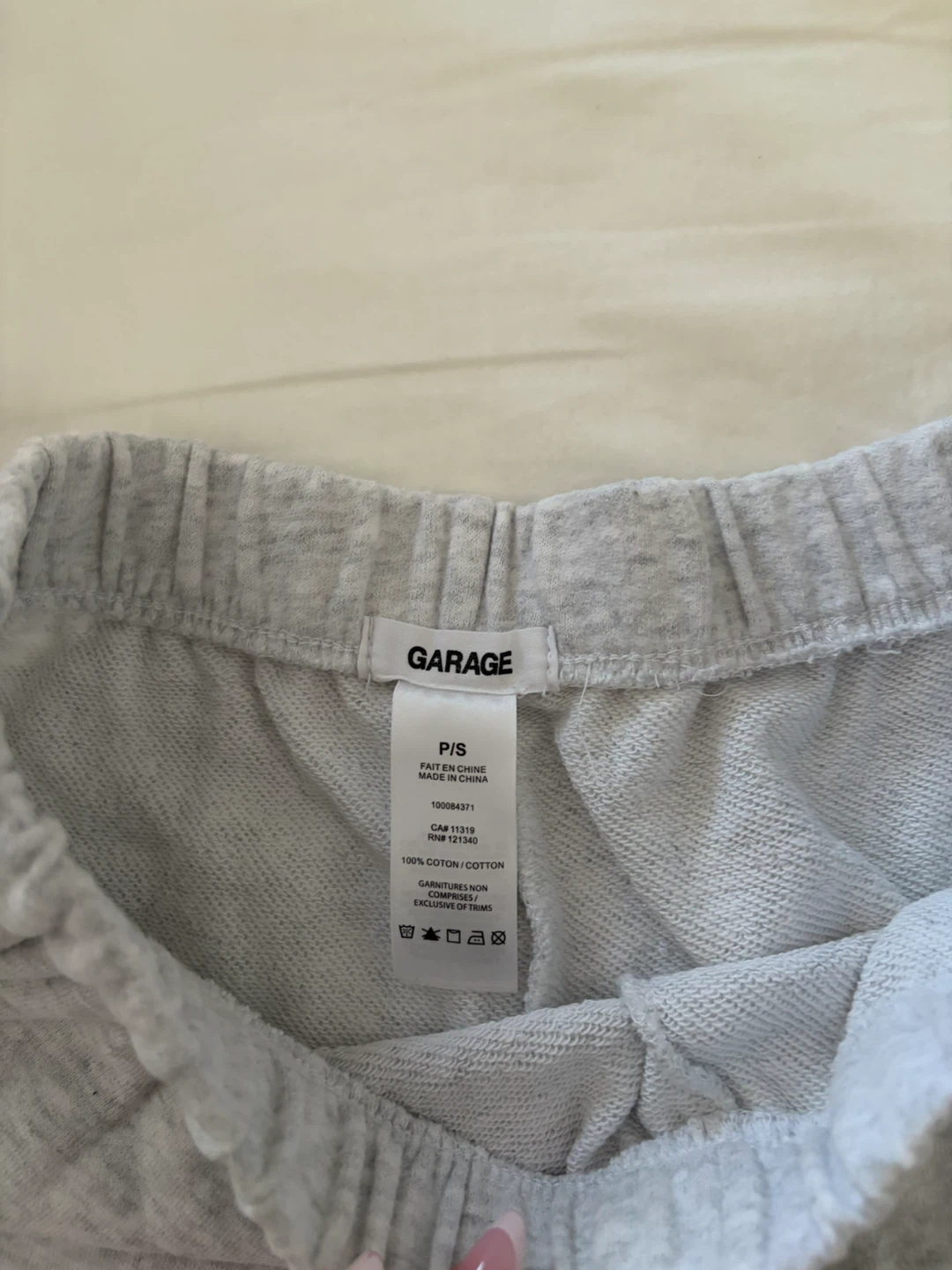 Garage Grey Sweat Shorts P/S - photo 3