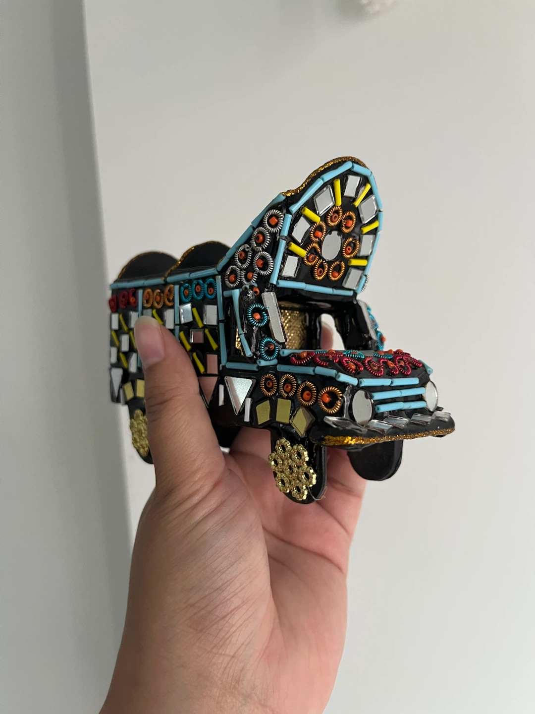 Mosaic Truck Decorative Figurine
