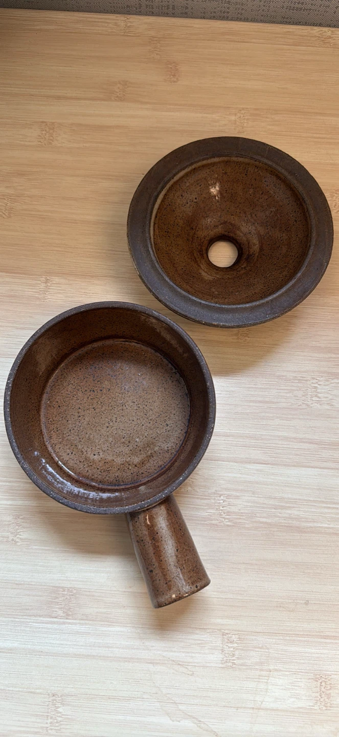 Stoneware Butter Warmer Pot