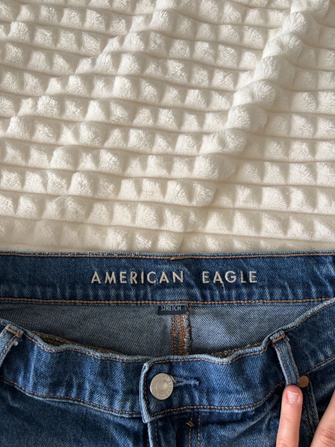 American Eagle denim shorts size 8 - photo 3