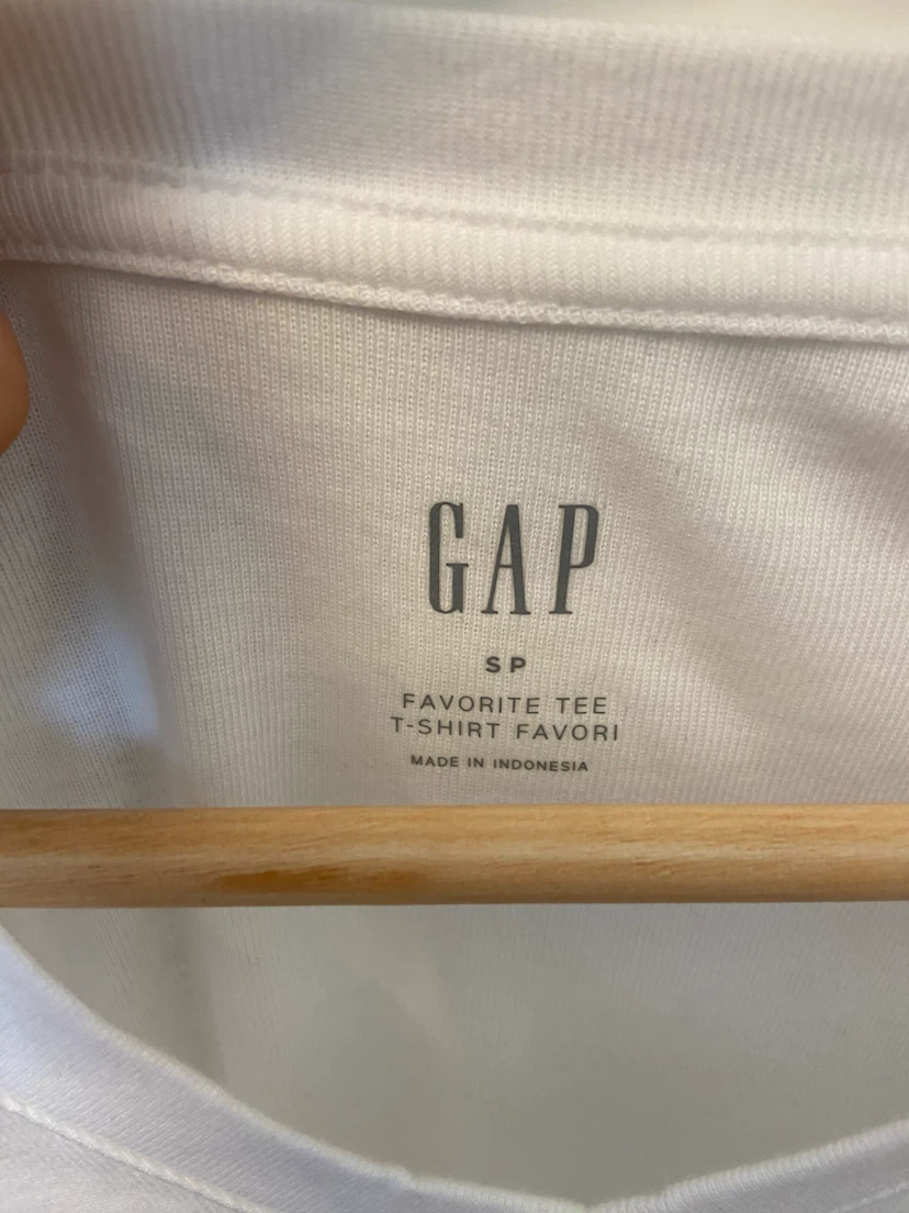 GAP White Long Sleeve T-Shirt - photo 4