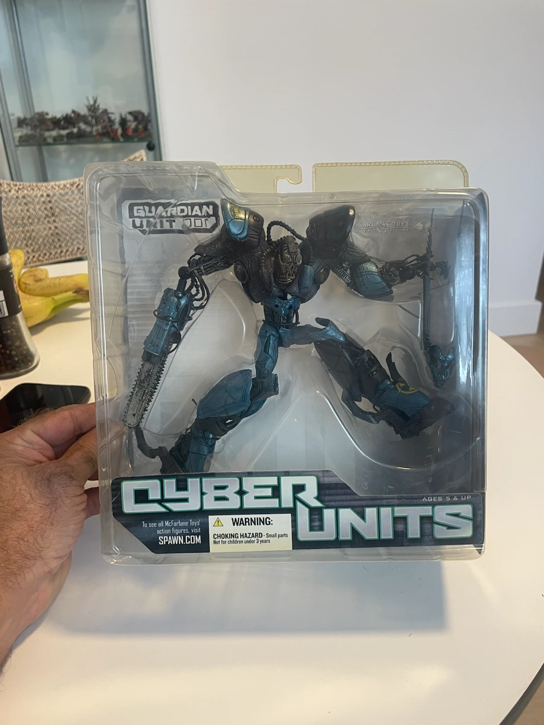 Spawn Cyber Units Guardian Unit 001 Action Figure