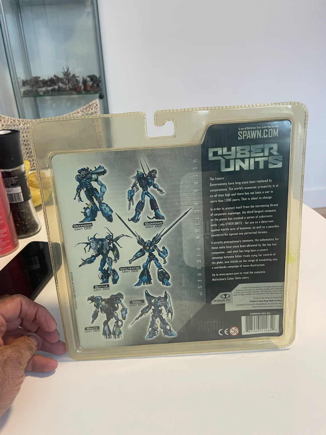 Spawn Cyber Units Guardian Unit 001 Action Figure - photo 2