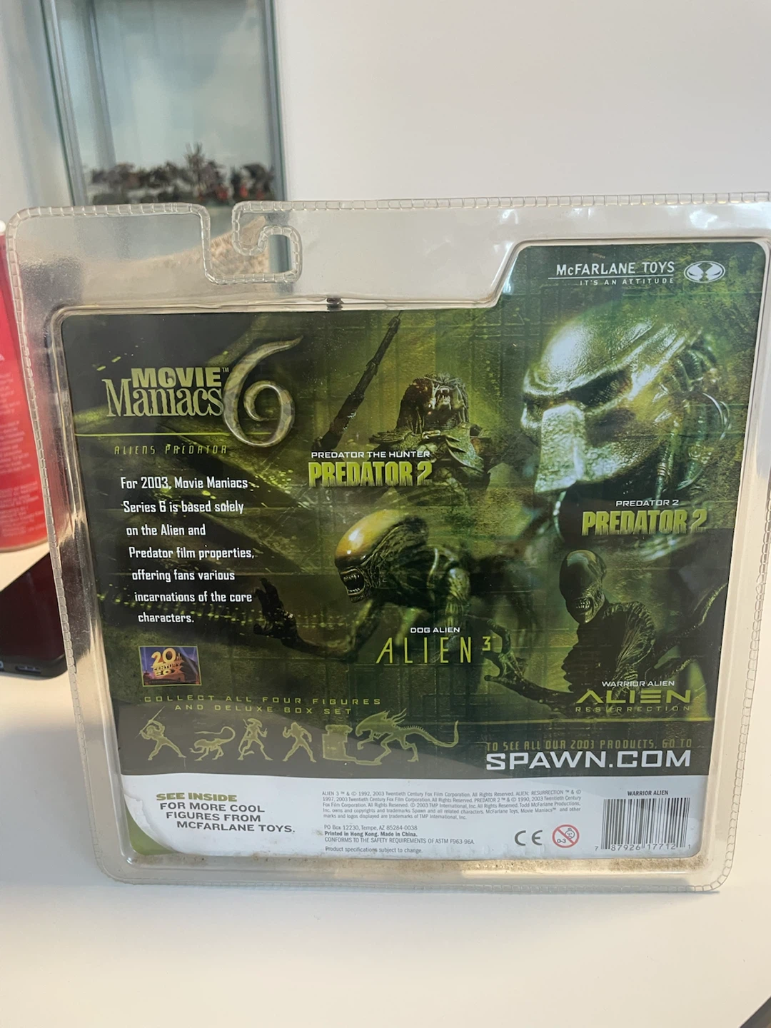 Movie maniacs series 6 warrior alien - photo 2