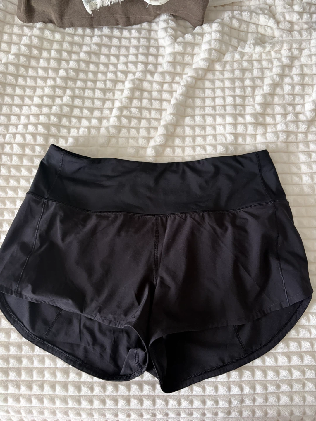 Lululemon Black Running Shorts Speed Ups