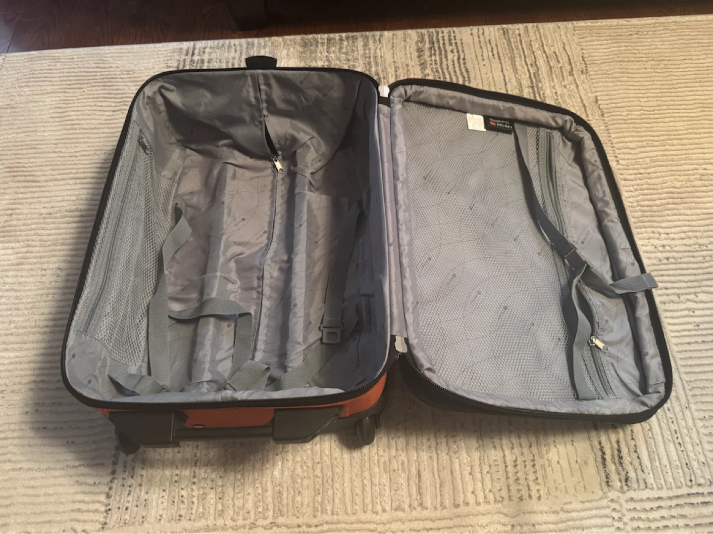 Delsey Orange Carry-On Luggage - photo 2
