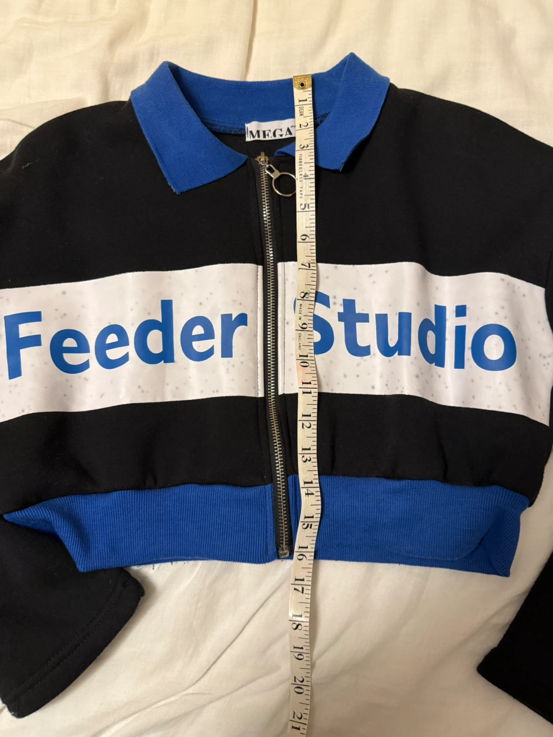 Cropped zip up - photo 4