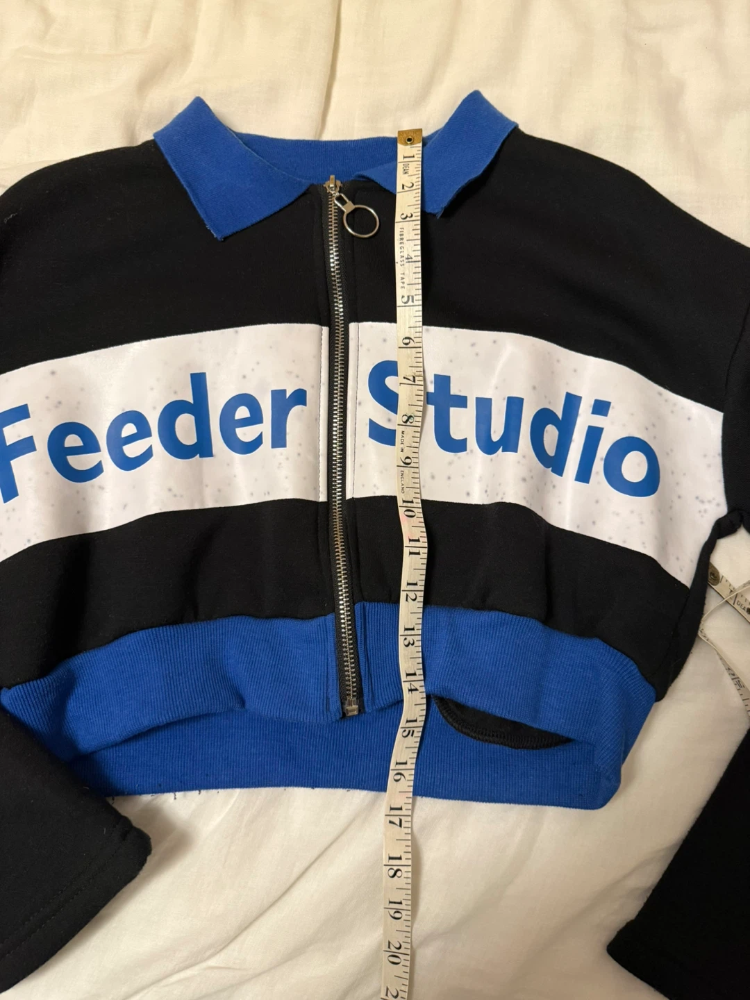 Cropped zip up - photo 3