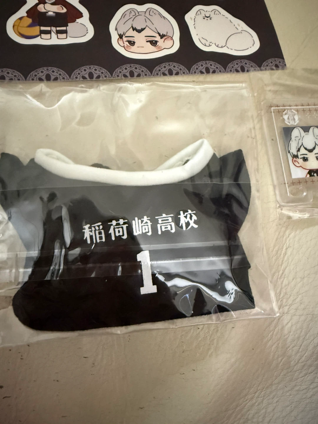 Haikyuu Kita 20cm doll anime plush with clothes - photo 5