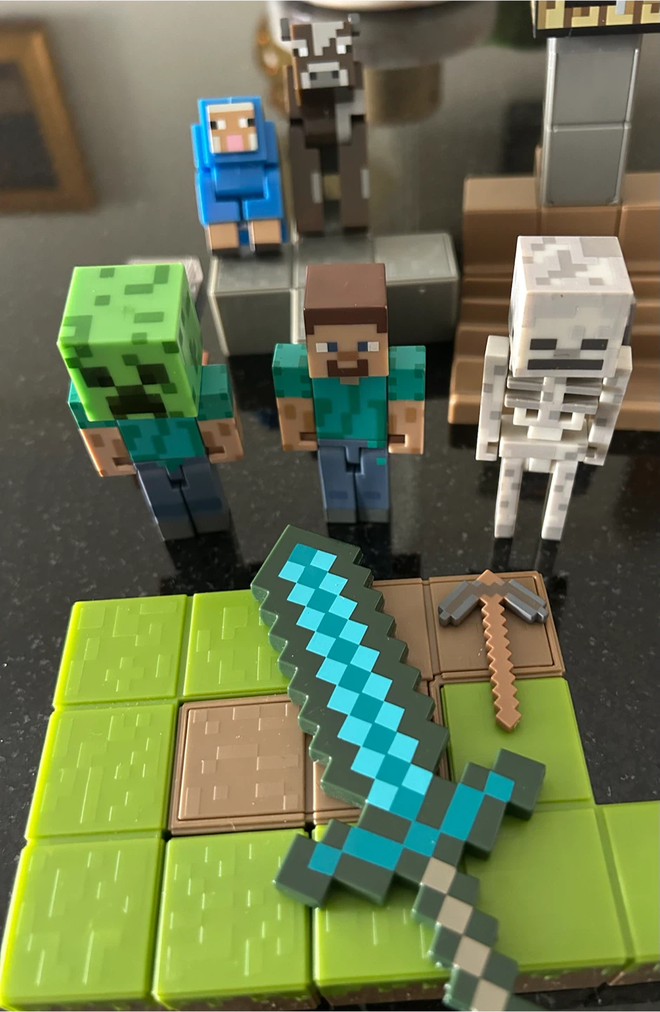 Minecraft Action Figures Lot - photo 2