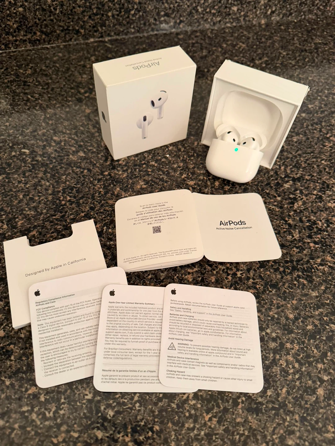Apple AirPods Apple AirPods 4th Gen Active Noise Cancellation