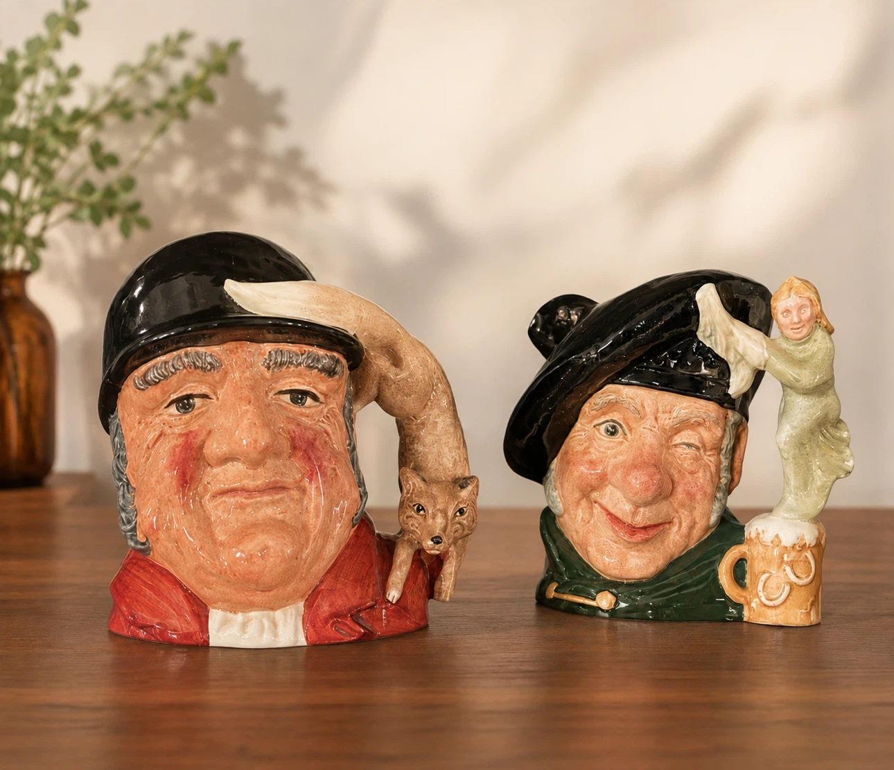 Collection of Character Jugs