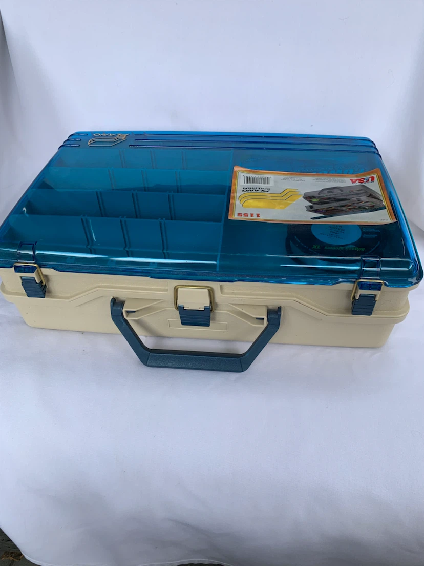 Plano Two-Tier Satchel Box Fishing Tackle Storage - photo 2