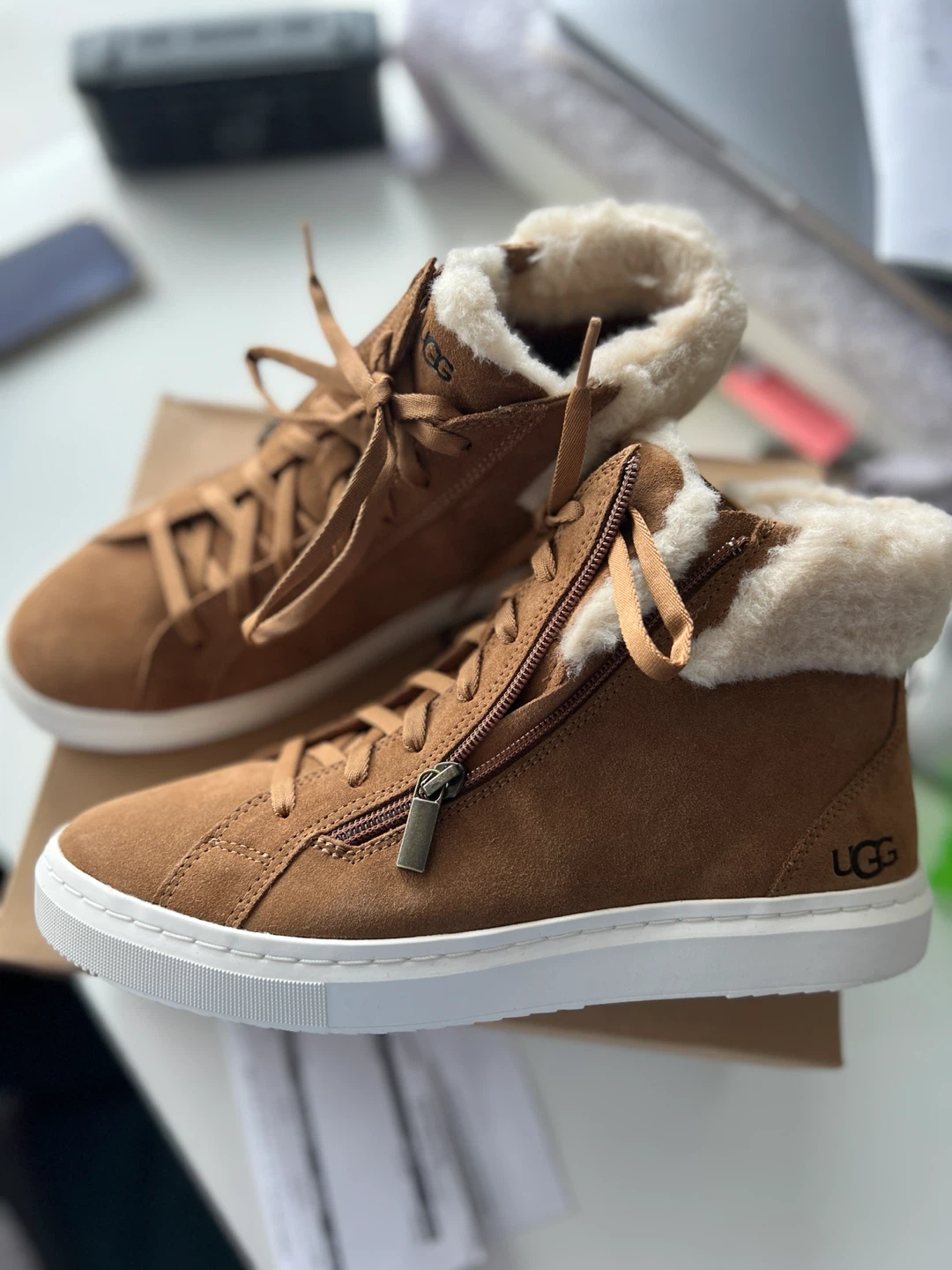 (NEW) Alameda Mid Zip sneakers W10 - photo 2