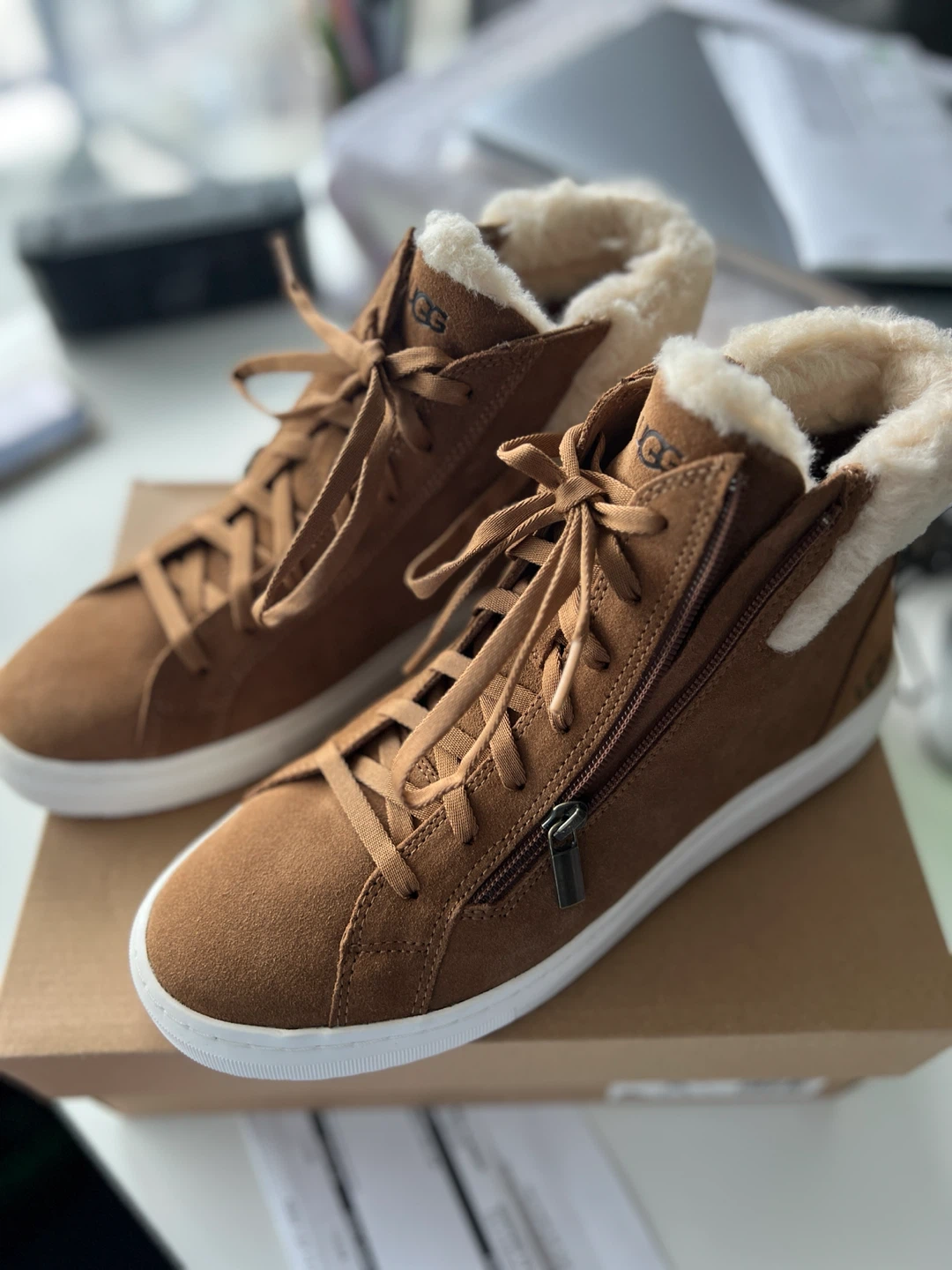 (NEW) Alameda Mid Zip sneakers W10 - photo 3