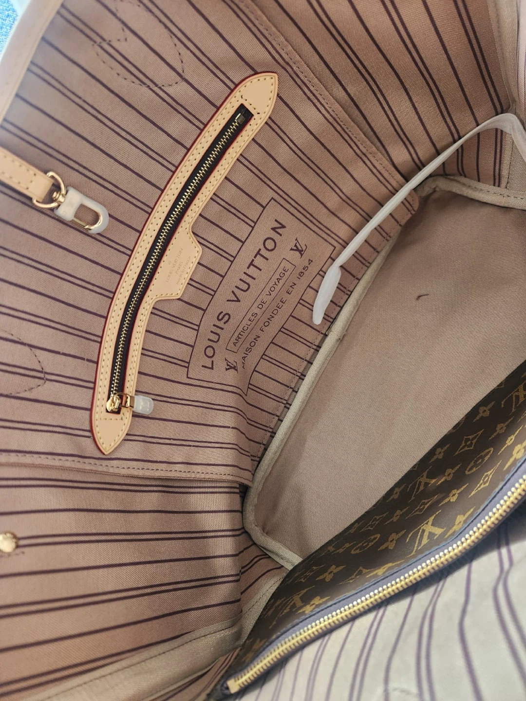 LV Tote bag Neverfull MM - photo 4