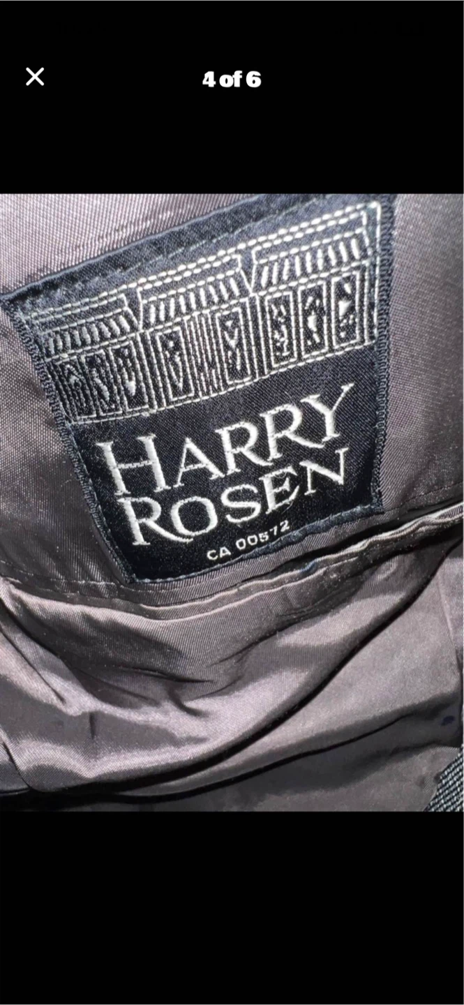 Harry Rosen Suit Jacket large