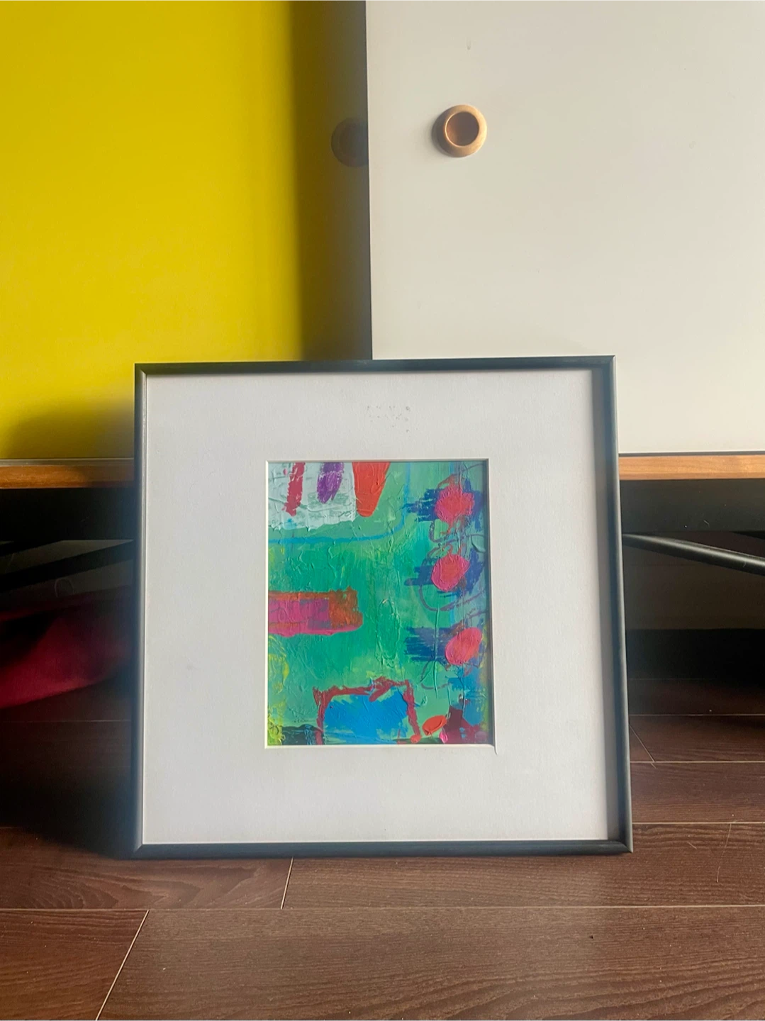 Mixed Media Abstract on Paper