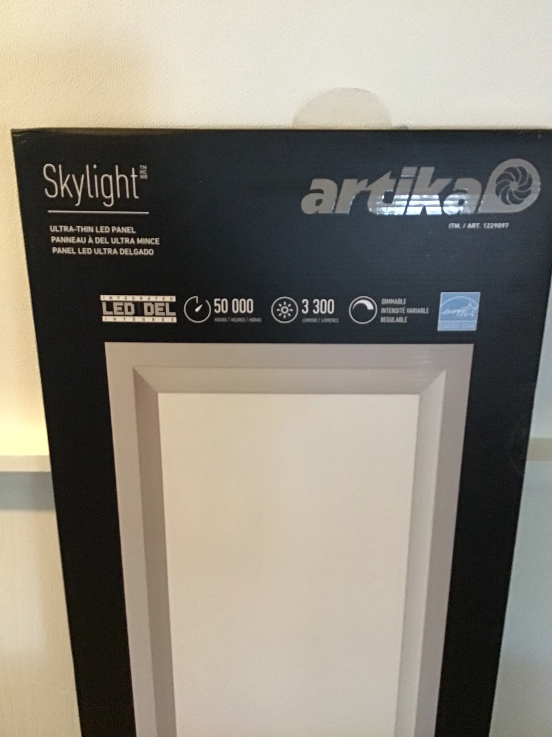 Artika Skylight Ultra-Thin LED Panel
