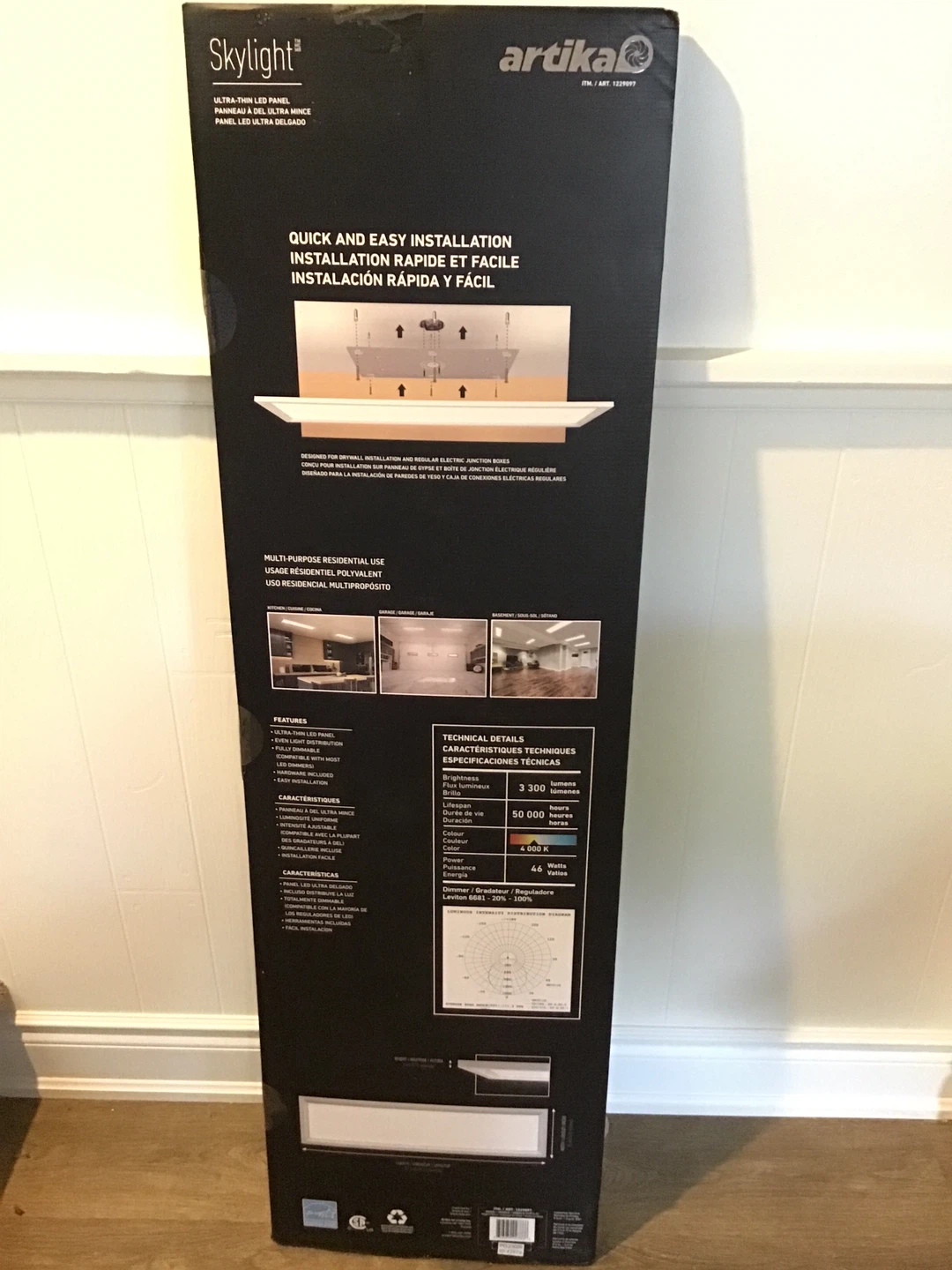 Artika Skylight Ultra-Thin LED Panel - photo 4