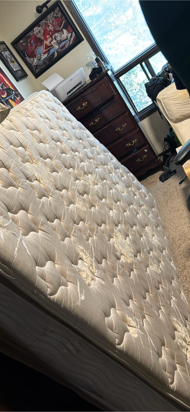 Used Mattress with Pocket Coils