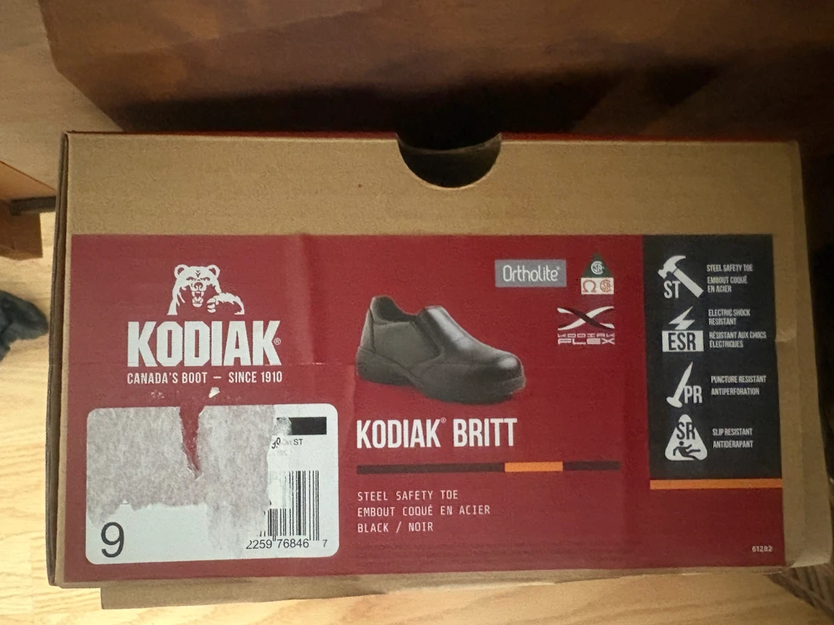 Kodiak Canada's Boot Safety Shoes size 9 - photo 4