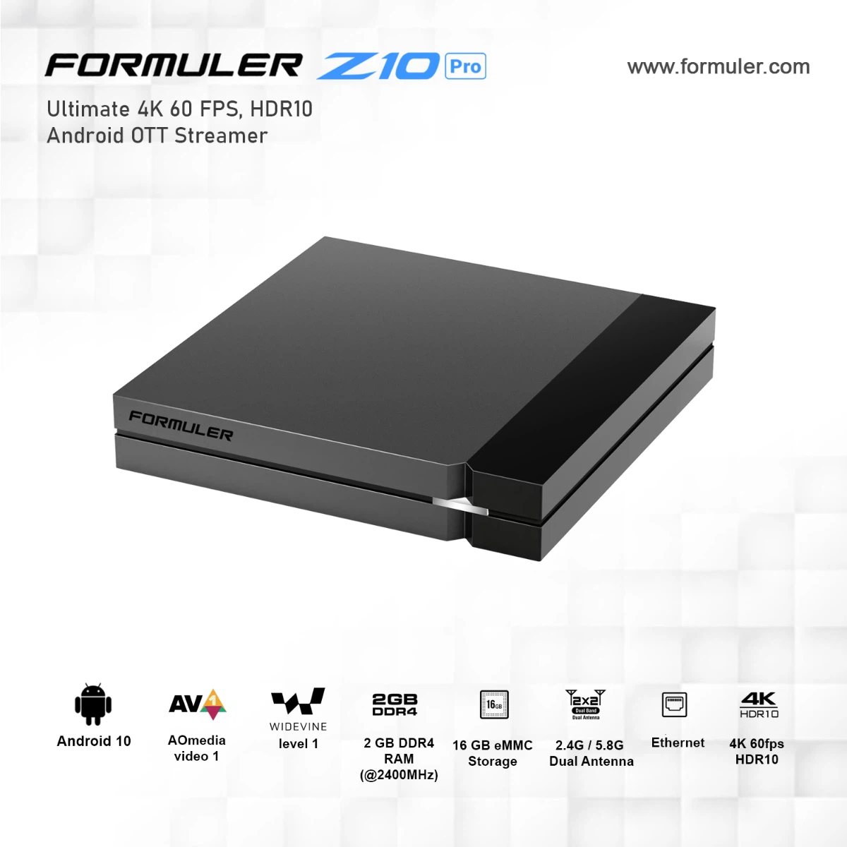 Like new FORMULER Z10 Pro iptv box