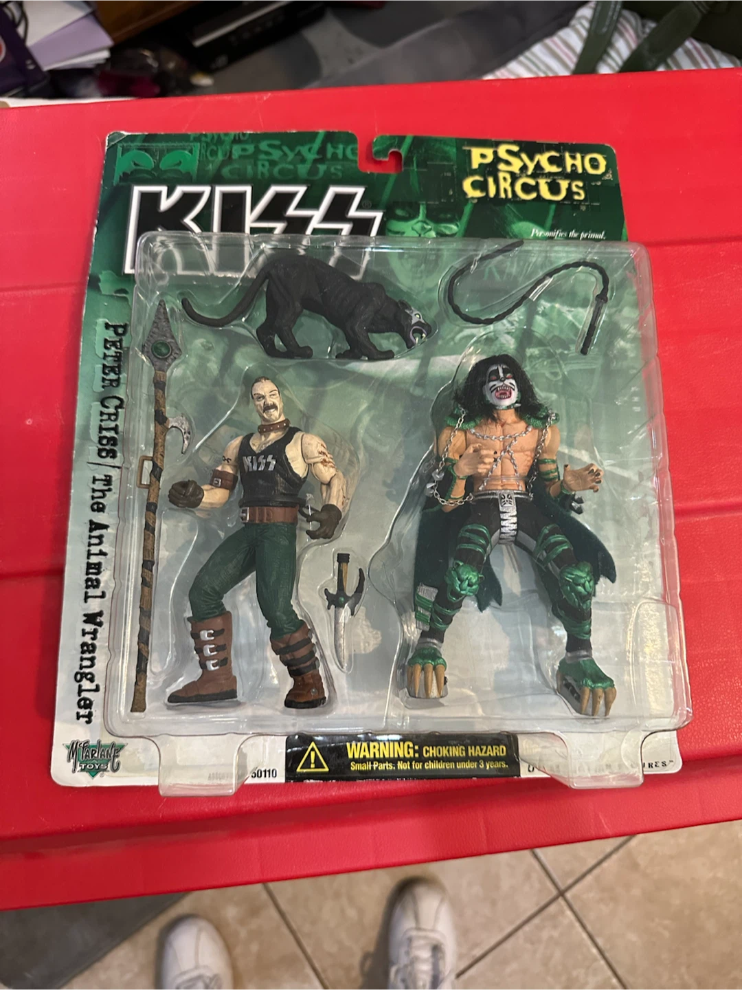 McFarlane Toys KISS Psycho Circus Peter Criss Action Figure