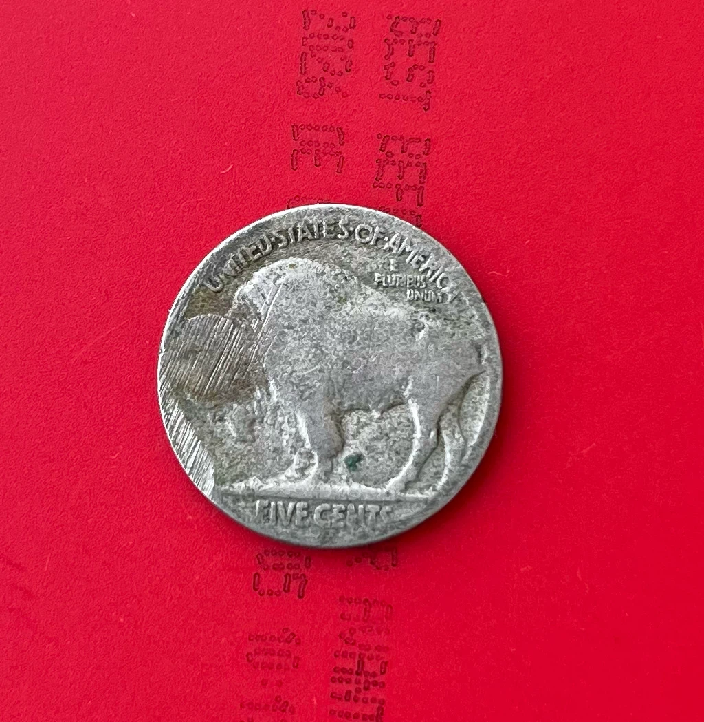 Buffalo Nickel Five Cents Coin - photo 2