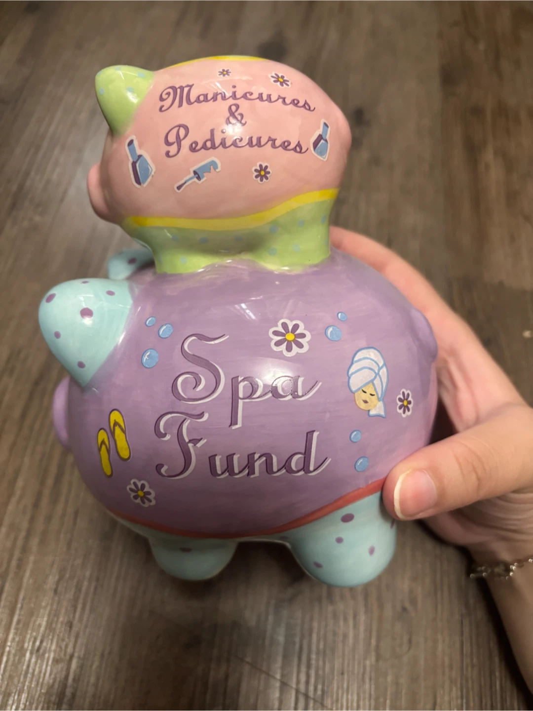 Piggy Bank - Spa Fund Manicures & Pedicures
