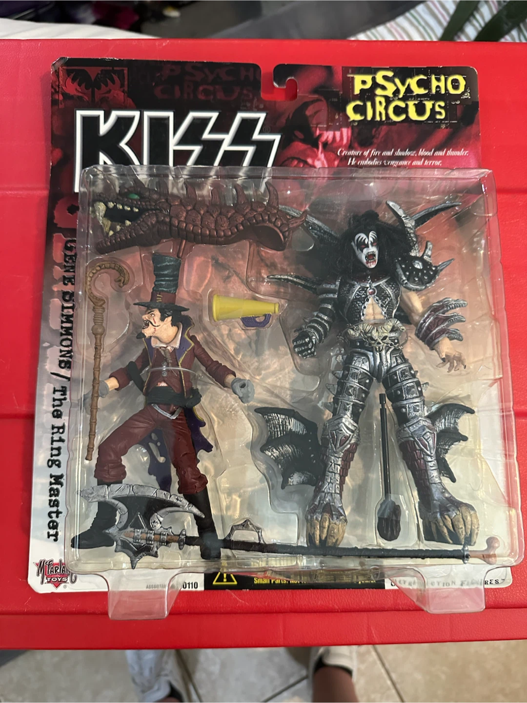 KISS Psycho Circus Gene Simmons The Ring Master Action Figure