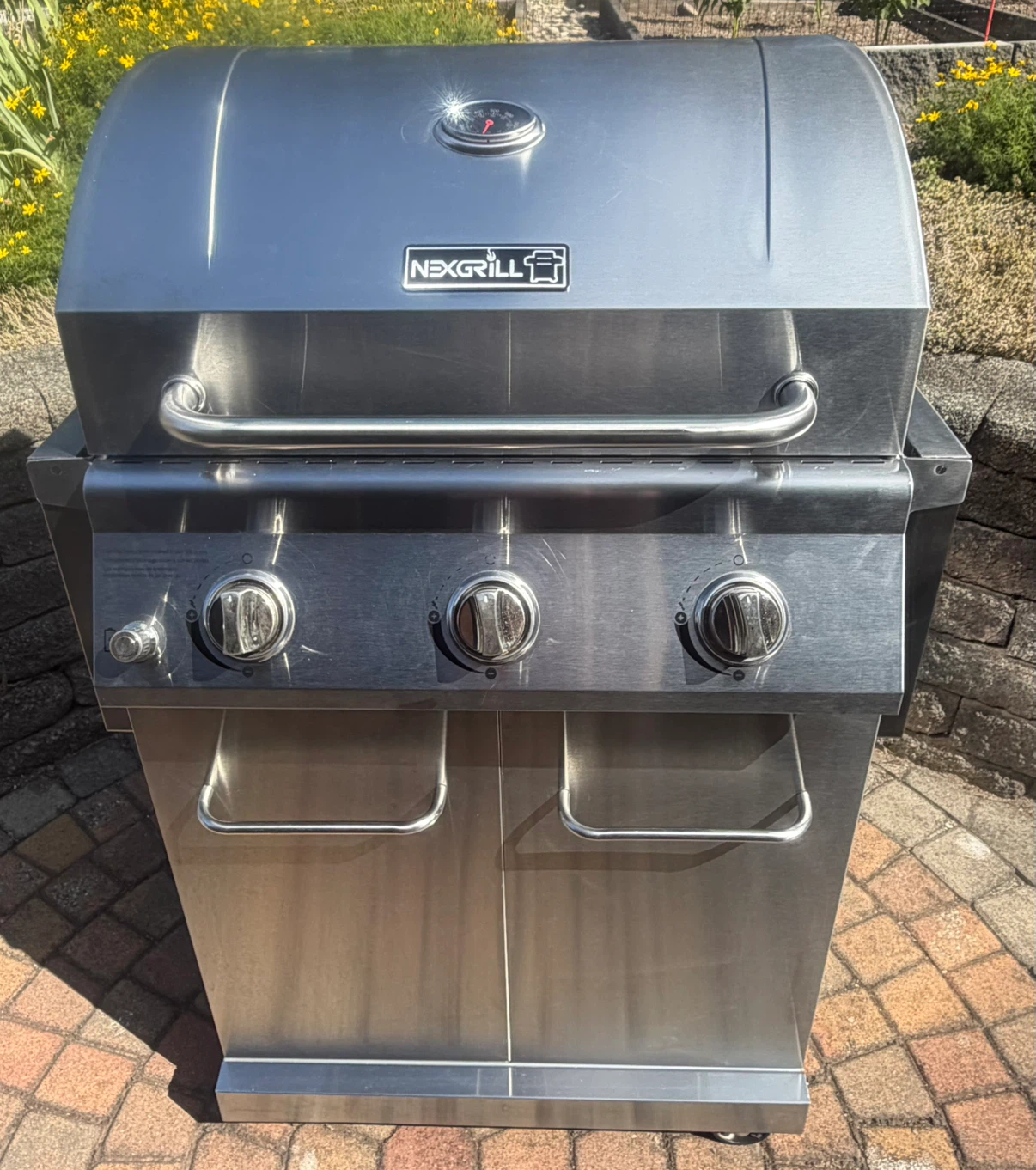Nexgrill Stainless Steel 3-Burner Propane Grill - photo 2