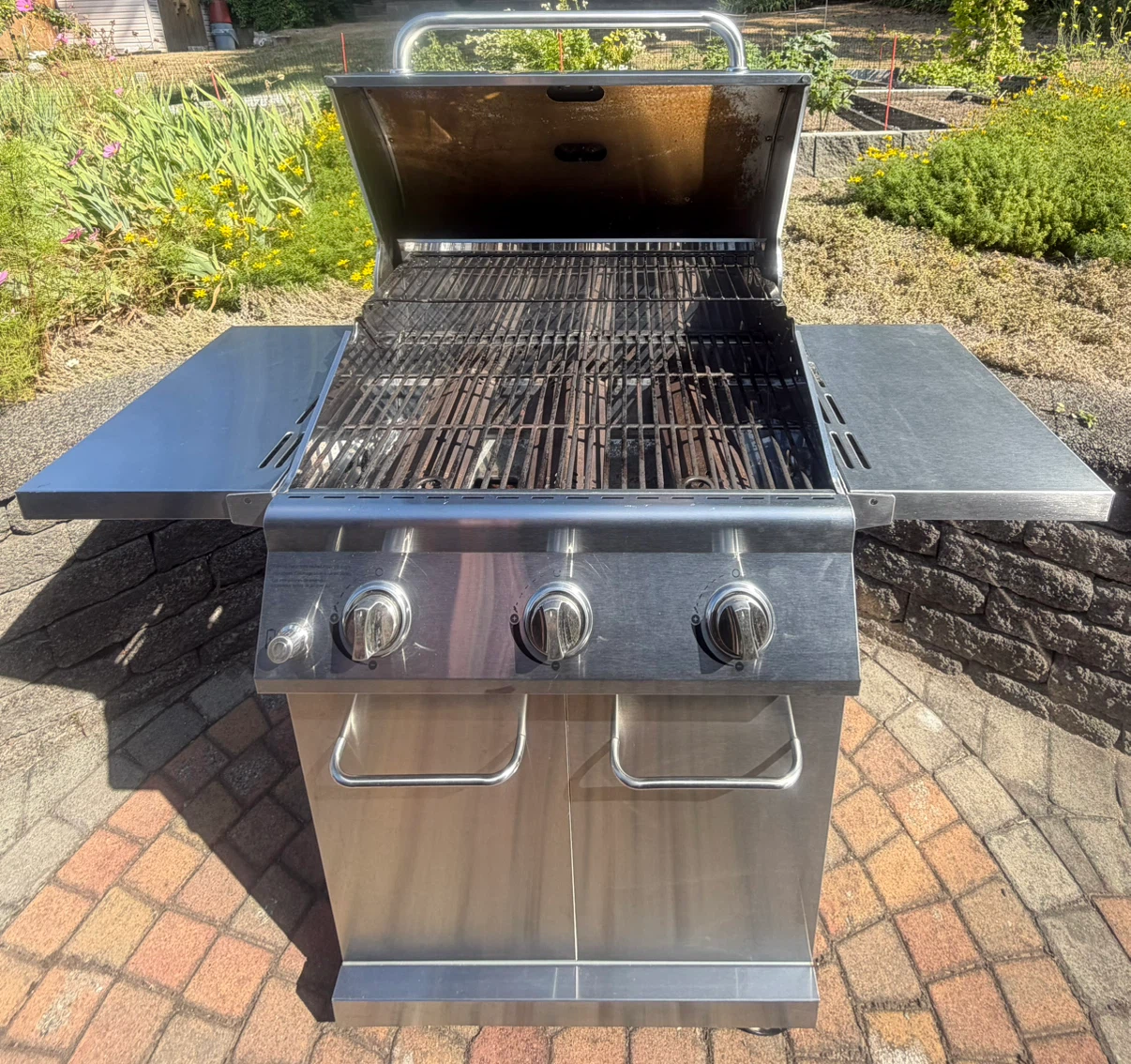 Nexgrill Stainless Steel 3-Burner Propane Grill - photo 3