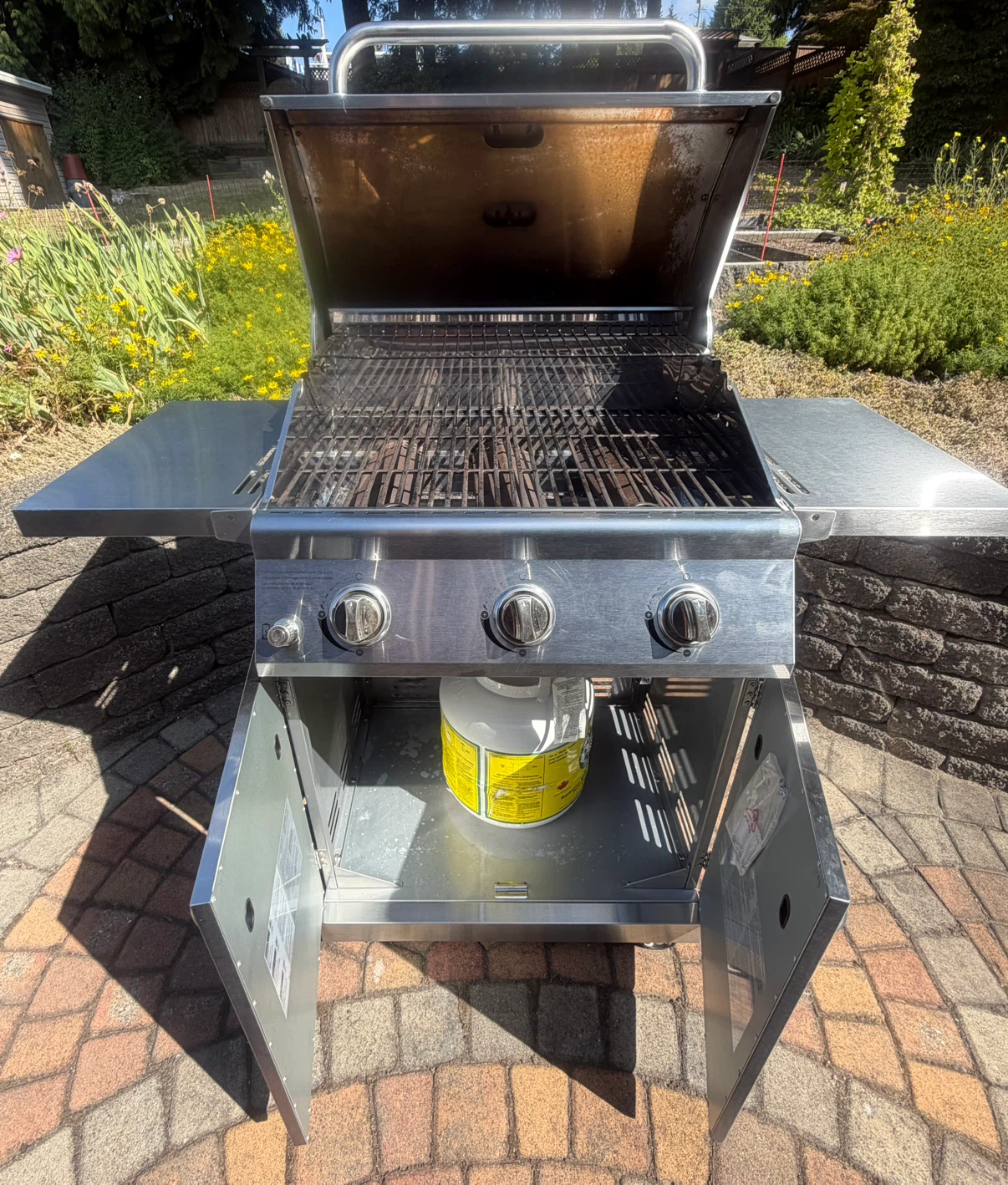 Nexgrill Stainless Steel 3-Burner Propane Grill - photo 4