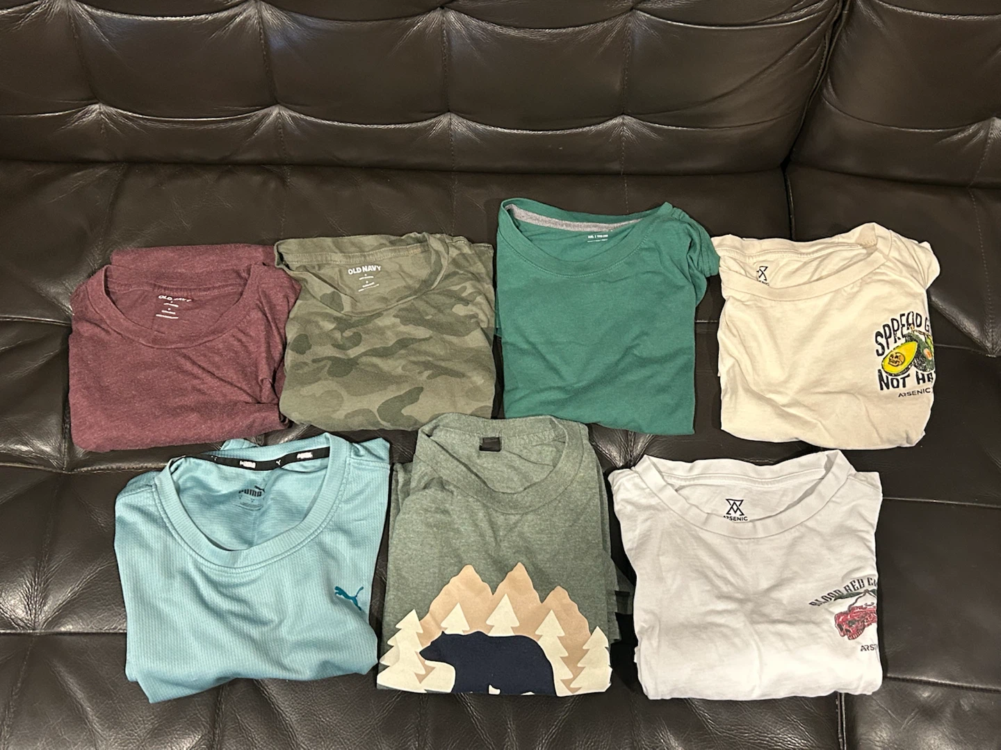 T-shirt lot - men’s small
