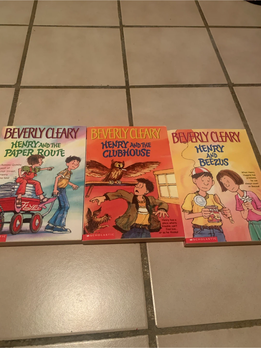 Beverly Cleary Henry Books (3-Book Set)