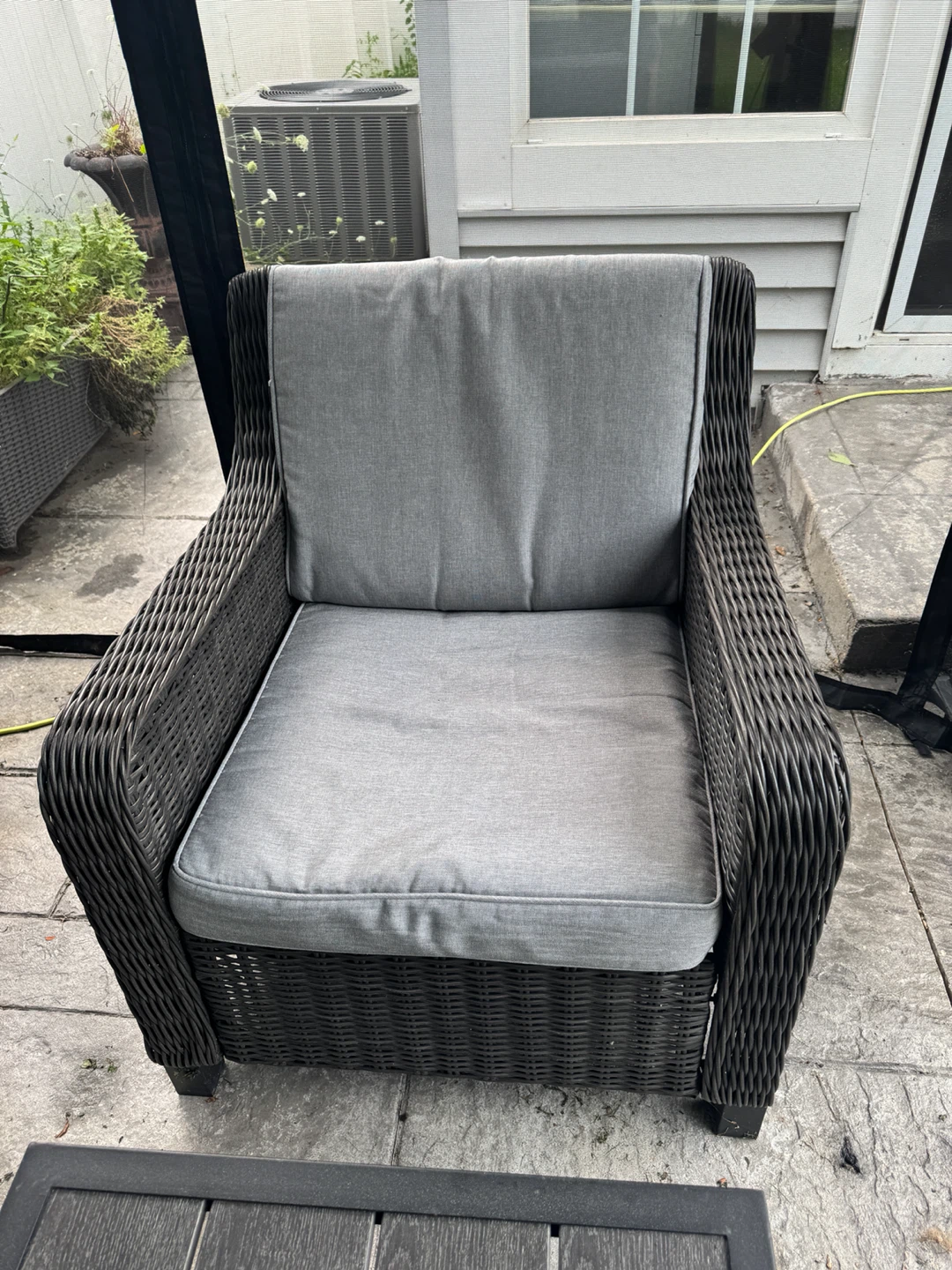 Outdoor Wicker Furniture Set with Cushions - photo 4
