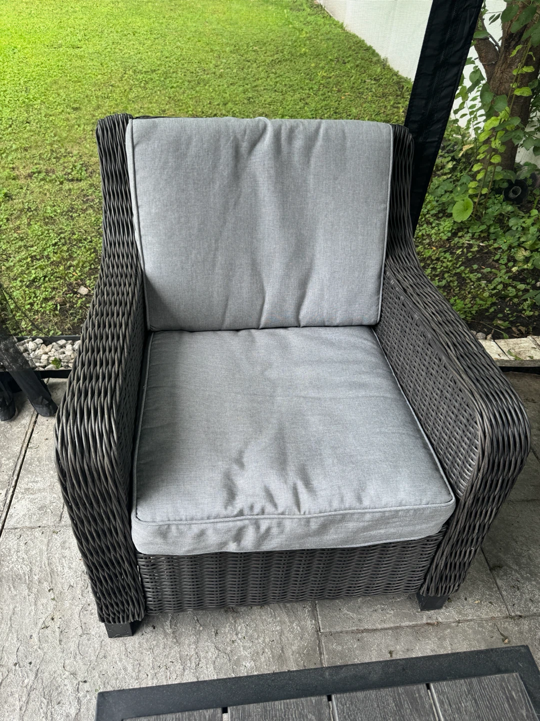 Outdoor Wicker Furniture Set with Cushions - photo 5