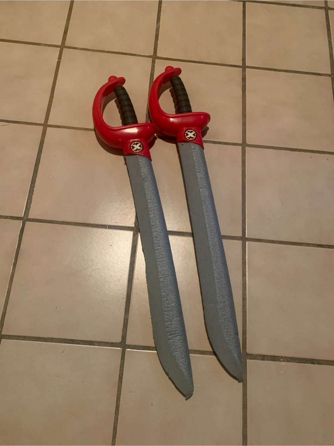 Pair of Toy Pirate Swords